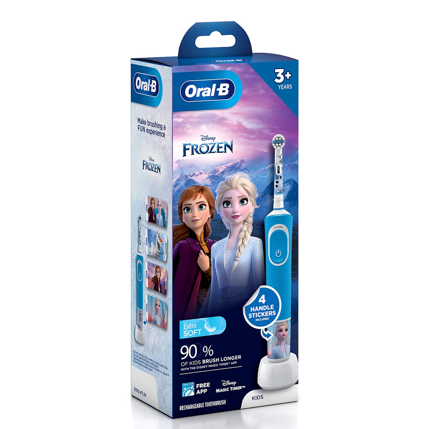 Oral-B Kids Electric Rechargeable Toothbrush Frozen Anniversary Gift Pack