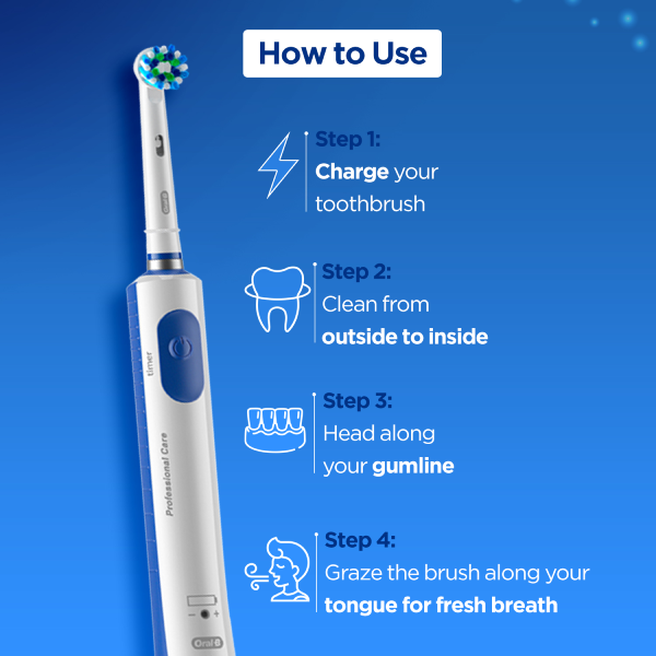 Oral-B Pro 600 Cross Action Electric Rechargeable Toothbrush Diwali Gift Packs