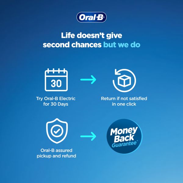 Oral B Pro 3 Electric Toothbrush with Triple Pressure Control Anniversary Gift Pack