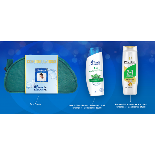 Head & Shoulders - Pantene 2-in-1 Shampoo & Conditioner Congratulation Gift Pack