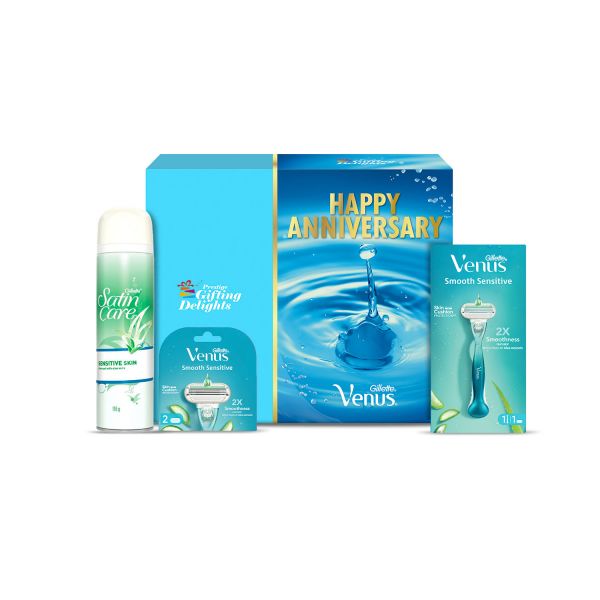 Gillette Venus Razor Shaving Anniversary Gift Pack for Women