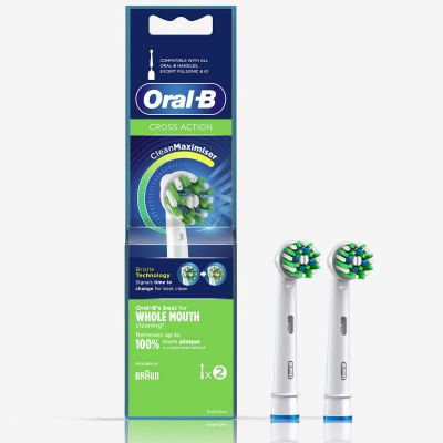 Oral B Cross Action Electric Toothbrush Soft Repla...