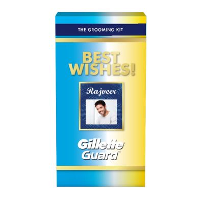 Gillette Guard 5 in 1 Shaving Kit with a Travel Po...