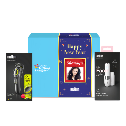 Braun Trimmers New Year Gift Set For The Couples